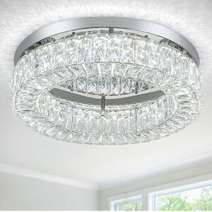 Crystal Ceiling Light Fixture